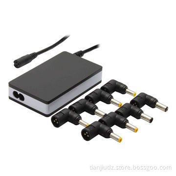 Smallest 90W Multi AC/DC Charger, Sized 87 x 55 x 17mm with CE, RoHS Marks